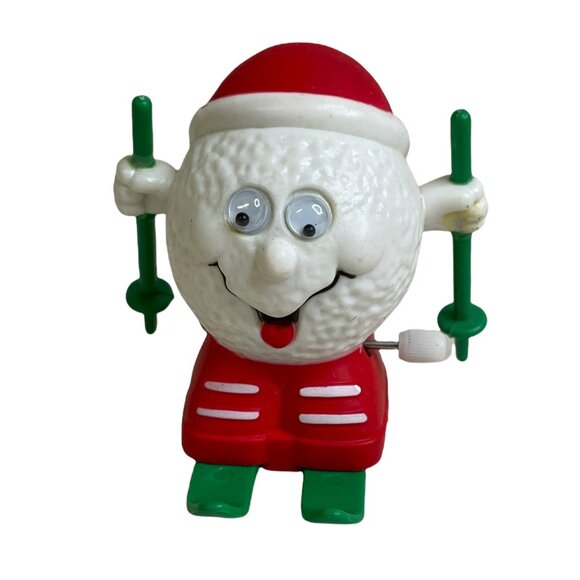 1980s Lot Of 3 Russ Skiing Snowball-Golfball Collectible Wind Up Toys-NOS - Picture 2 of 11